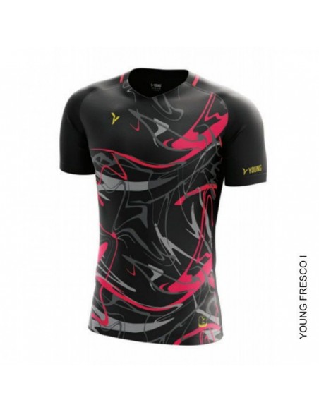 T-shirt Young Fresco 1 Crew Neck (Black)