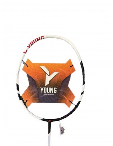 Raquette de Badminton Young Passion 25 Blanc 4U Raquette de Badminton Young Passion 25 Blanc 4U